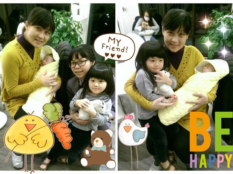 恭喜芳妏媽咪出關回家囉