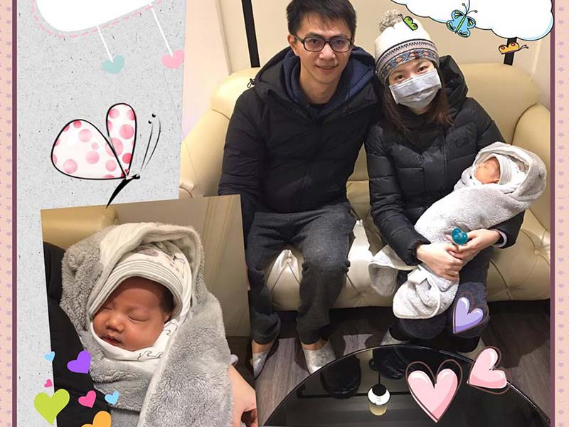 恭喜亞柔媽咪回家囉