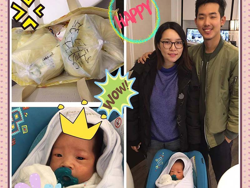 恭喜旻廷媽咪回家