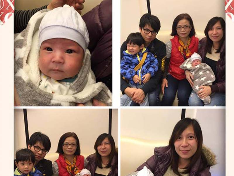 恭喜大眼美女薇潔媽咪回家