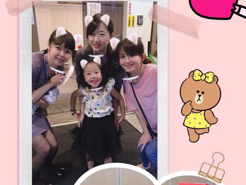 最愛的小美女回來玩啦