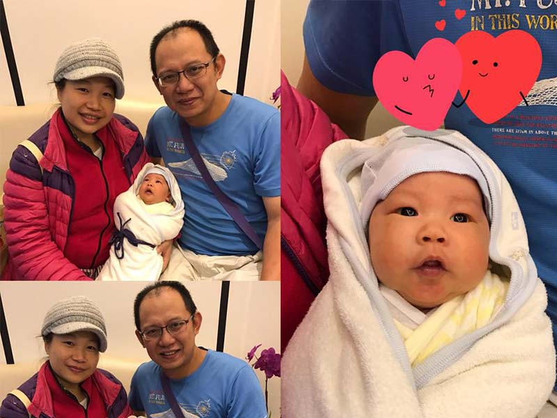 恭喜瑜嫣媽咪跟弟弟回家囉