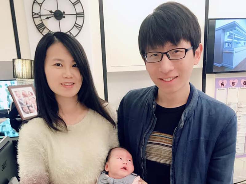 恭喜家瑜媽咪跟超級可愛的小檸檬回家啦