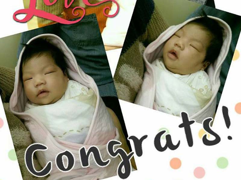 恭禧依慧媽咪出關了!!